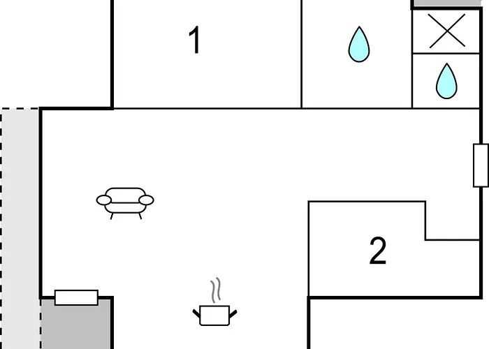 2 Bedroom Amazing In * Grenå